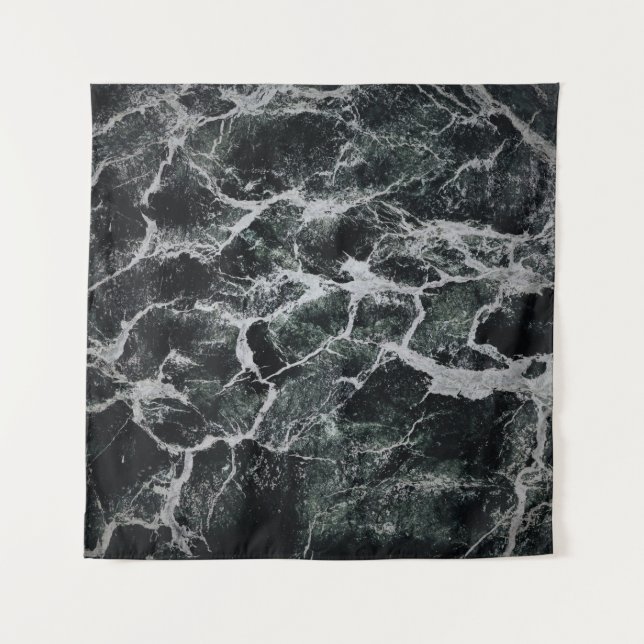 GRAY AND BLACK PAINTING TAPESTRY (Front)