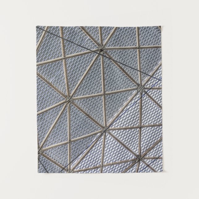 Gray and clear digital tapestry (Front)