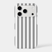 Gray and white candy stripes