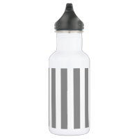 Gray and white candy stripes