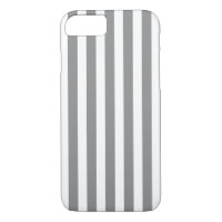 Gray and white candy stripes