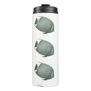 Gray Angelfish Near Coral Reef Thermal Tumbler