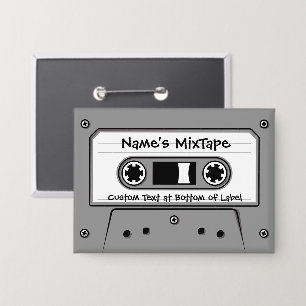 Gray Audio Cassette Tape