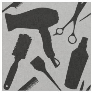Gray Black Stylist Tools Hairstylist Hair Salon Fabric