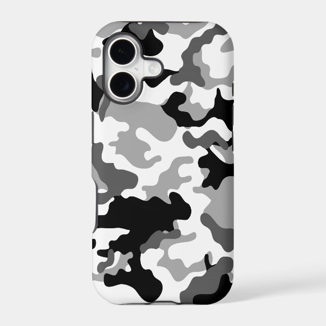 Gray Camo iPhone 5 Case (Back)