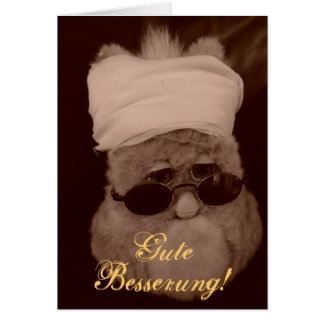 Gray card "Good improvement!"