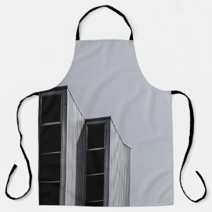 GRAY CONCRETE BUILDING APRON