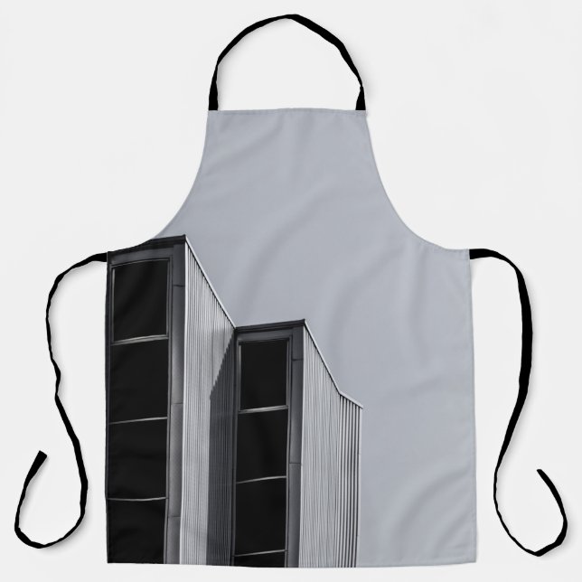 GRAY CONCRETE BUILDING APRON (Front)