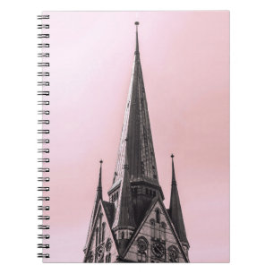 GRAY CONCRETE BUILDING DURING DAYTIME NOTEBOOK