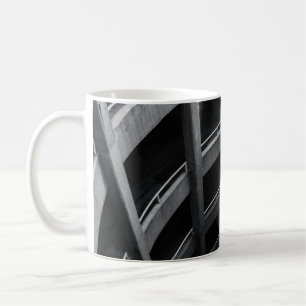 GRAY CONCRETE COLUMNS COFFEE MUG