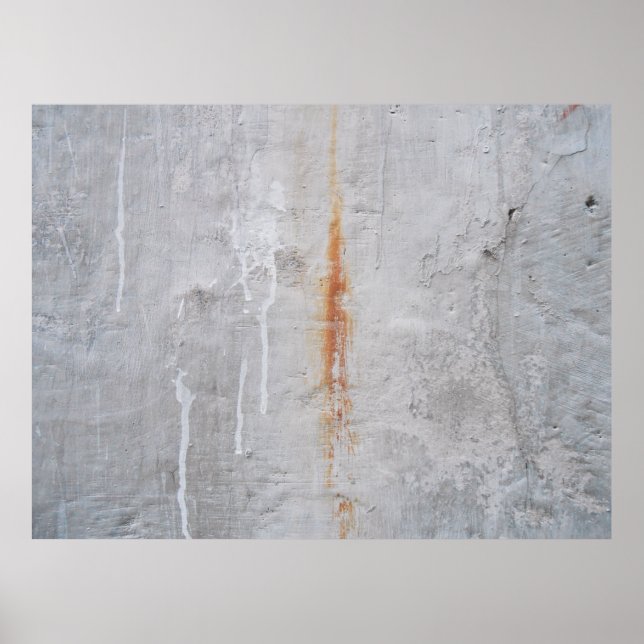 Gray concrete wall poster (Front)