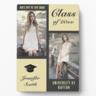 Gray Cream Modern Photo Graduation