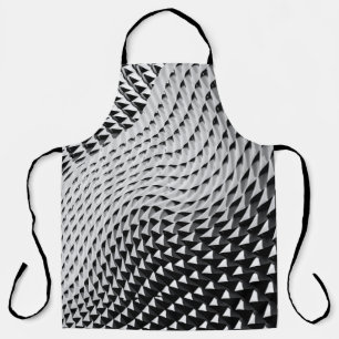 Gray digital wallpaper apron