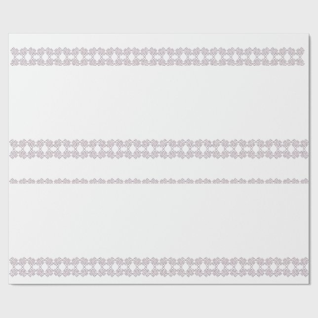 Gray-drawn cap wrapping paper (Flat)