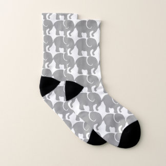 Gray Elephant Socks