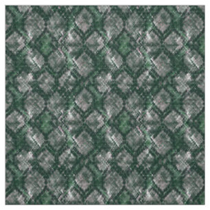 Gray, green imitation snake skin. fabric