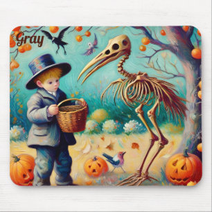 GRAY ~ Happy HALLOWEEN ~ Mouse Pad