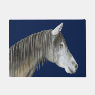 Gray Horse Doormat