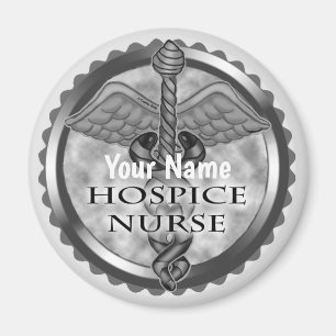 Gray Hospice Nurse magnet
