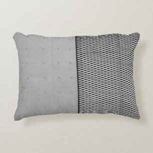 Gray metal galvanized sheet decorative cushion