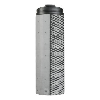 Gray metal galvanized sheet thermal tumbler