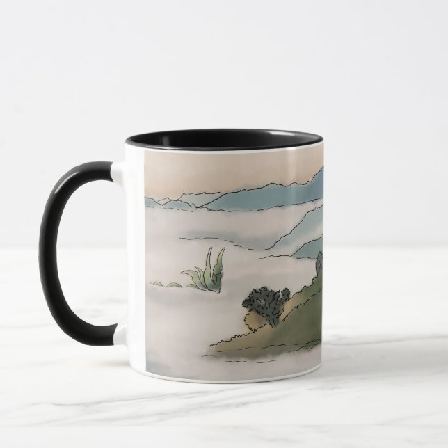 Gray mornings Mug (Left)