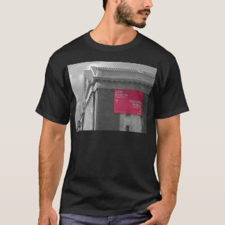 Gray & Pink view of Bode Museum & Pergamon Museum T-Shirt