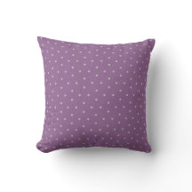 Gray Polka Dots on Purple Background