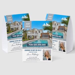Gray Real Estate Just Sold Property Your Logo