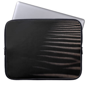 GRAY SAND IN CHIAROSCURO PHOTOGRAPHY LAPTOP SLEEVE