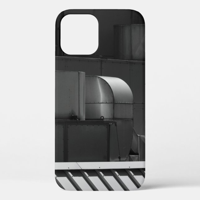 GRAY SCALE PHOTO OF A TRAIN Case-Mate iPhone CASE (Back)