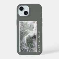 GRAY SEA OCEAN WAVES SWIRLING NATURE WATER PHOTO