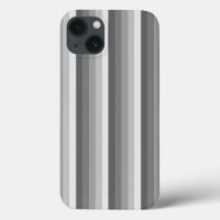 Gray shadow stripes Case-Mate iPhone case