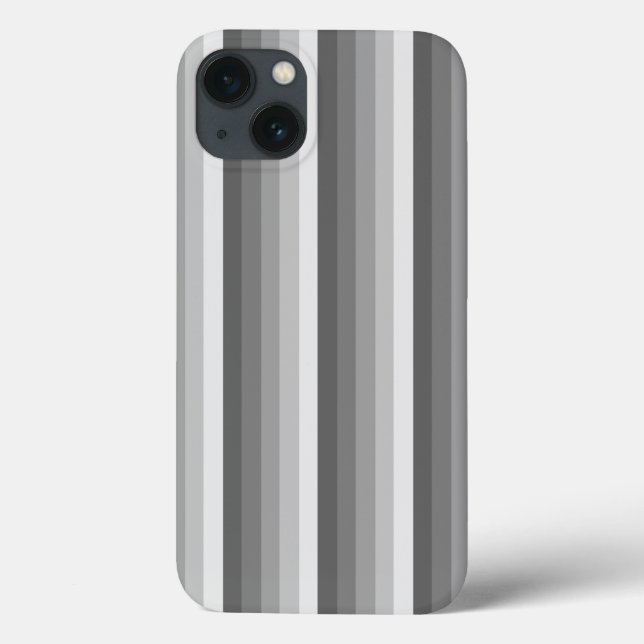 Gray shadow stripes Case-Mate iPhone case (Back)