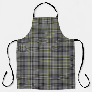 Gray Stewart Tartan Plaid Apron
