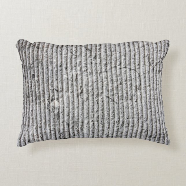 Gray stone wall texture. Texture of stone wall wit Decorative Cushion (Front)
