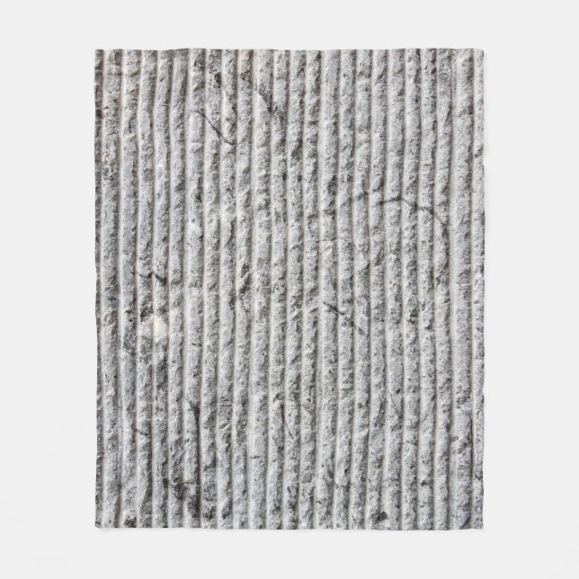 Gray stone wall texture. Texture of stone wall wit Fleece Blanket (Front)