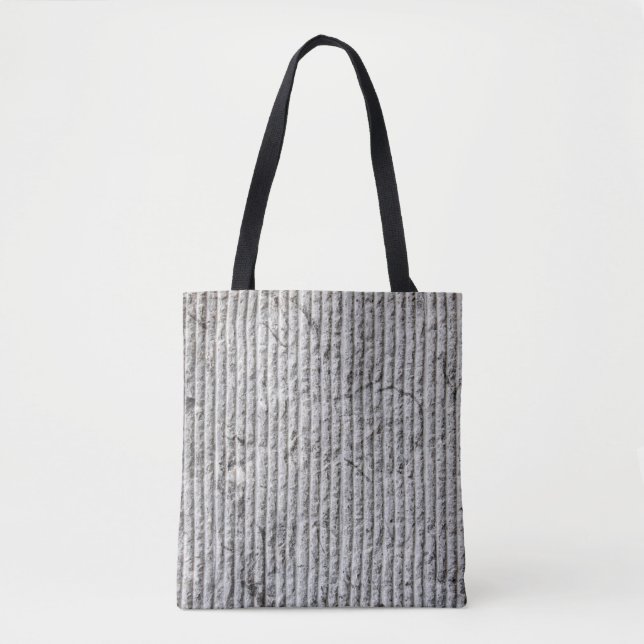 Gray stone wall texture. Texture of stone wall wit Tote Bag (Front)