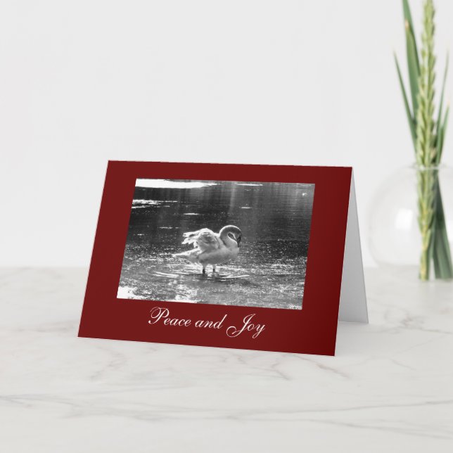 Gray Swan Christmas Card (Front)