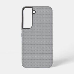 Gray Tile Pattern Samsung Galaxy Case