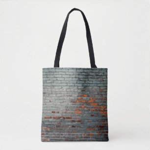 Gray wall paint tote bag