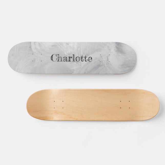 Gray wash skateboard (Horz)