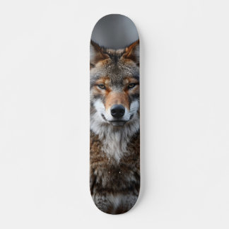 Gray Wolf Alpha Observer Skateboard