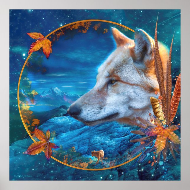 Gray Wolf THE GREAT QUEST Poster (Front)