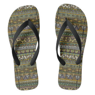 Graygreen Wax Adult Flip Flops, Wide Straps Thongs
