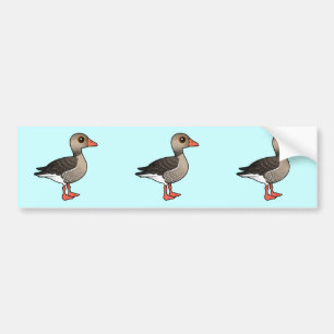 Graylag Goose Bumper Sticker