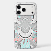 Grayscale Kaleidoscope Art Print