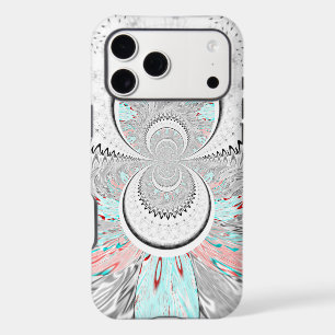 Grayscale Kaleidoscope Art Print