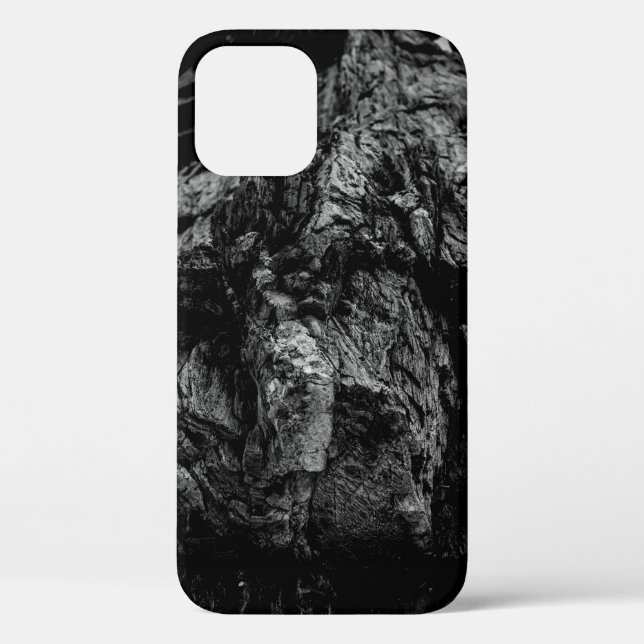 Grayscale photo of rock Case-Mate iPhone case (Back)