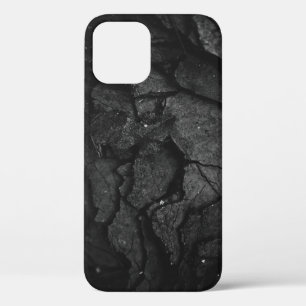 Grayscale photography of rock formation iPhone 12 case